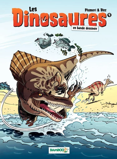 Les Dinosaures en BD - Tome 4 - Arnaud Plumeri - Bamboo