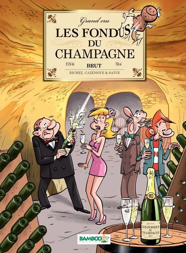 Les Fondus du champagne - Christophe Cazenove, Hervé Richez - Bamboo