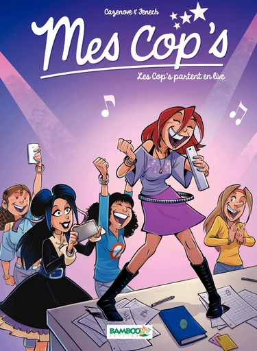 Mes Cops - Tome 5 - Les cop's partent en live - Christophe Cazenove - Bamboo