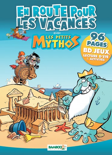 En route pour les vacances avec les Petits Mythos - Christophe Cazenove - Bamboo