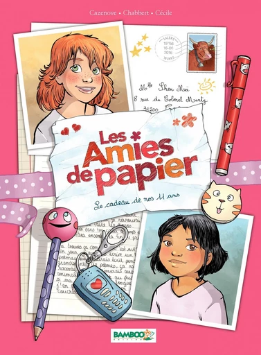 Les amies de papier - Tome 1 - Christophe Cazenove, Ingrind Chabbert - Bamboo