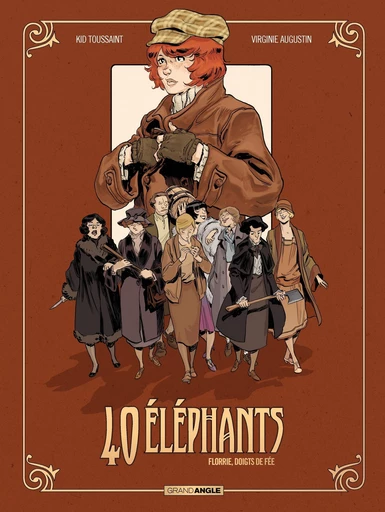 40 éléphants - Tome 1 - Florrie, Doigts De Fée -  Kid Toussaint - Bamboo