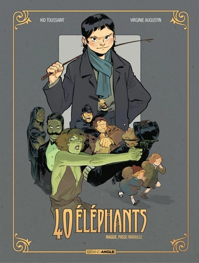 40 éléphants - Tome 2 - Maggie passe-muraille -  Kid Toussaint - Bamboo