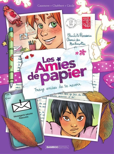 Les amies de papier - Tome 3 - Christophe Cazenove - Bamboo