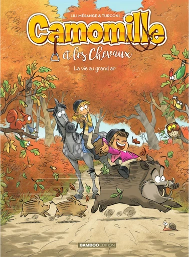 Camomille et les chevaux - Tome 8 - Frédéric Brémaud - Bamboo