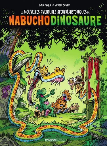 Les nouvelles aventures apeupréhistoriques de Nabuchodinosaure - Tome 4 - Patrick Goulesque - Bamboo