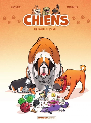 Les chiens en BD - Tome 1 - Christophe Cazenove - Bamboo