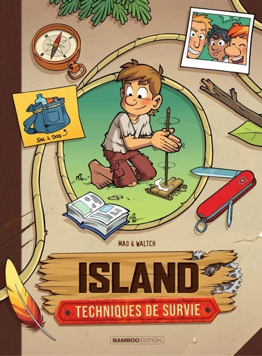 Island - Techniques de survie - Tome 1 - Sébastien Mao - Bamboo