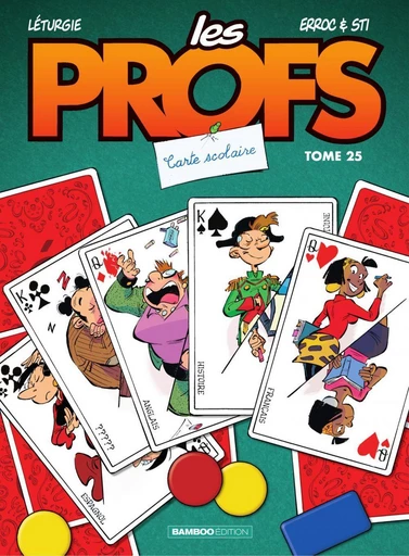 Les Profs - Tome 25 - Carte scolaire -  Erroc,  Sti - Bamboo