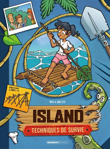 Island - Techniques de survie - Tome 2 - Sébastien Mao - Bamboo