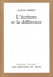 L'Ecriture et la Différence