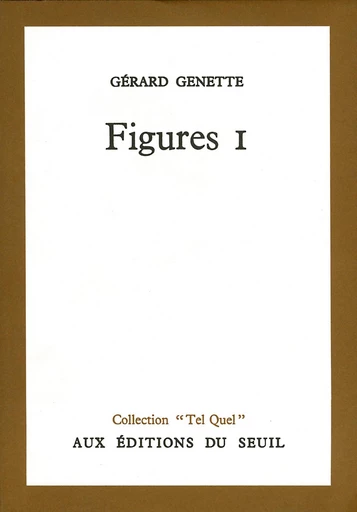 Figures 1 - Gérard Genette - Editions du Seuil