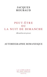 Peut-être ou La nuit de dimanche (brouillon de prose)