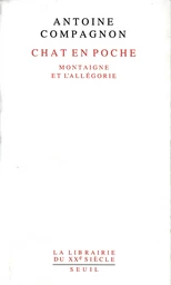 Chat en poche. Montaigne et l'allégorie