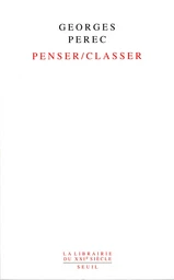 Penser-Classer