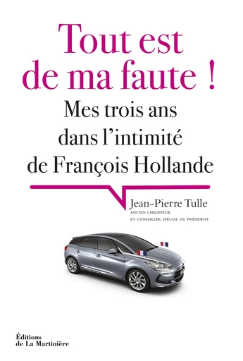 Tout est de ma faute !. Mes trois ans dans l'intimité de François Hollande - Jean-Pierre Tulle - DLM