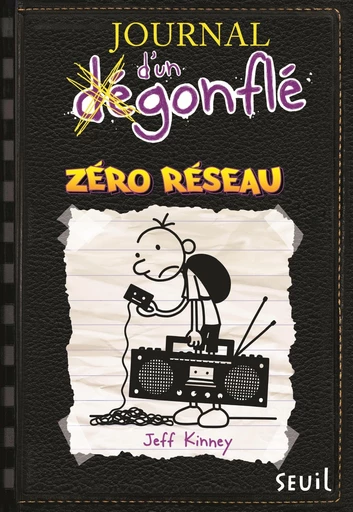 Zéro réseau. Journal d'un dégonflé, tome 10 - Jeff Kinney - Seuil Jeunesse