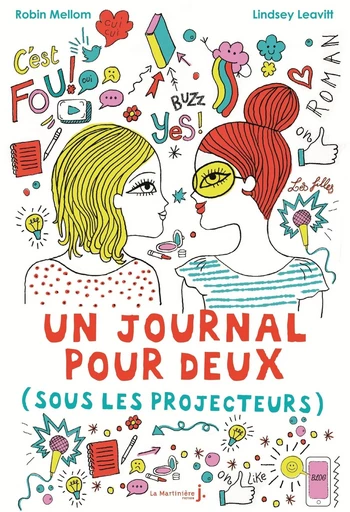 Un journal pour deux - Robin Mellom, Lindsey Leavitt - Éditions De La Martinière Jeunesse