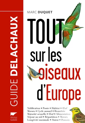 Tout sur les oiseaux d'Europe - Marc Duquet - Delachaux & Niestlé