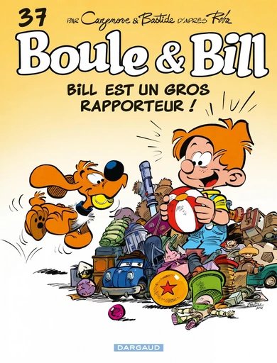 Boule & Bill - Tome 37 - Bill est un gros rapporteur ! -  Jean Roba - Studio Boule et Bill