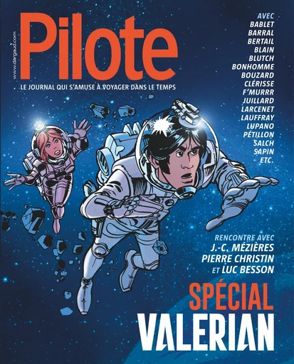 Pilote - Valérian - Pierre Christin, Jean-Claude Mezières - Dargaud