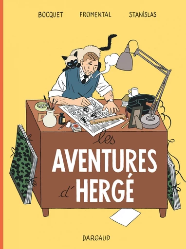 Les Aventures d'Hergé - José-Louis Bocquet, Jean-Luc Fromental - Dargaud