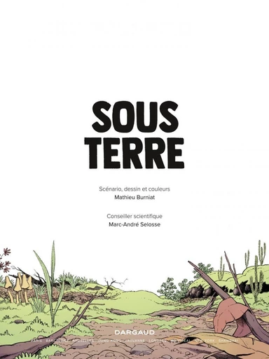 Sous Terre - Mathieu Burniat - Dargaud