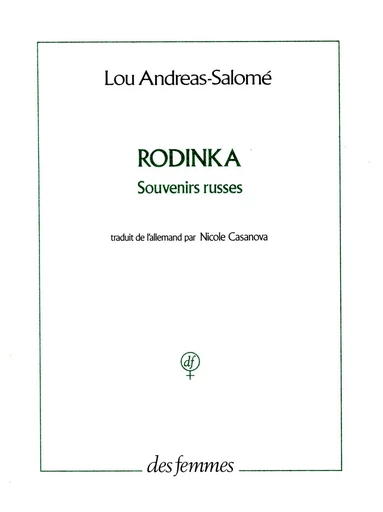 Rodinka - Lou Andreas-Salomé - Des femmes