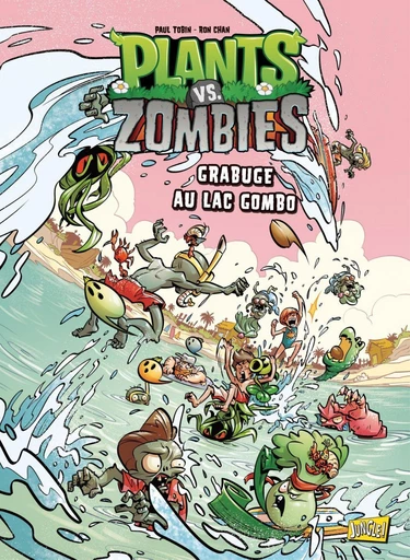 Plants vs Zombies - Tome 10 - Grabuge au lac Gombo - Paul Tobin - Jungle