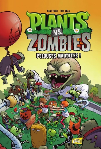 Plants vs Zombies - Tome 8 - Pelouses maudites ! - Paul Tobin - Jungle