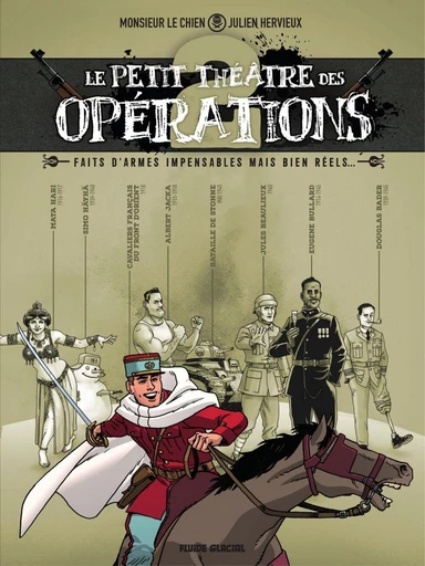 Le petit théâtre des opérations - Tome 2 - Julien Hervieux - Fluide Glacial