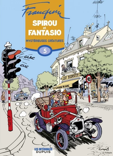 Spirou et Fantasio - L'intégrale - Tome 5 - Mystérieuses créatures -  Franquin - Dupuis