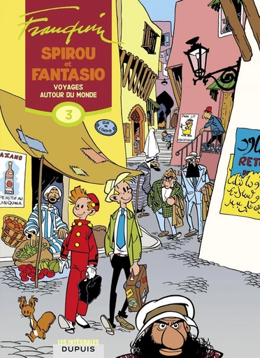 Spirou et Fantasio - L'intégrale - Tome 3 - Voyages autour du monde -  Franquin - Dupuis