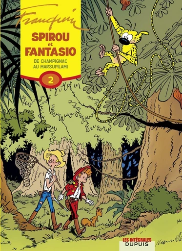 Spirou et Fantasio - L'intégrale - Tome 2 - De Champignac au Marsupilami -  Franquin - Dupuis