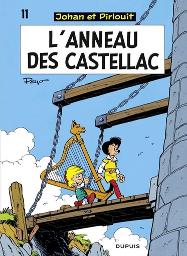 Johan et Pirlouit - Tome 11 - L'Anneau des Castellac -  Peyo - Dupuis