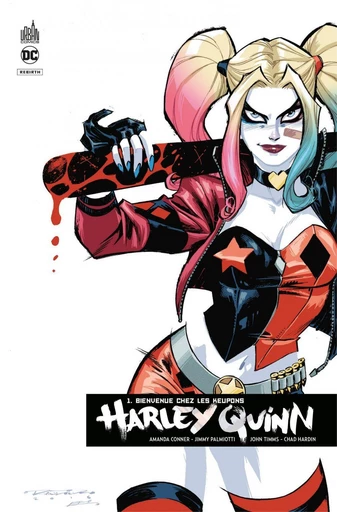 Harley Quinn Rebirth - Tome 1 - Bienvenue chez les keupons - Jimmy Palmiotti, Amanda Conner - Urban Comics