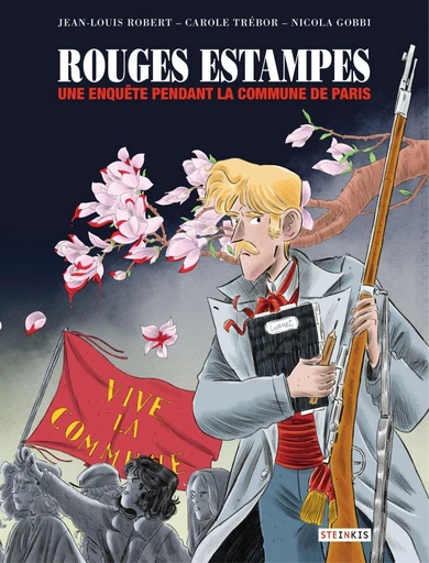 Rouges estampes - Carole Trébor, Jean-Louis Robert - Steinkis BD