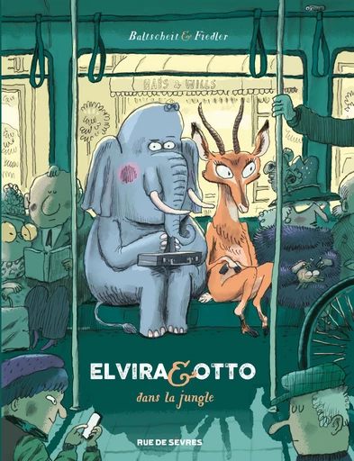 Elvira & Otto - Tome 1 - Dans la jungle - MARTIN BALTSCHEIT, MAX FIEDLER - Rue de Sèvres