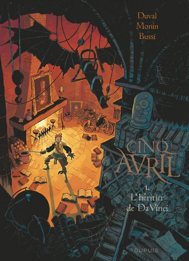 Cinq Avril - Tome 1 - L'héritier de Da Vinci - Michel Bussi, Fred Duval - Dupuis