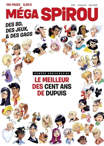 Méga Spirou Hors-Série - Le meilleur des cent ans de Dupuis - Tome 1 -  Collectif - Dupuis