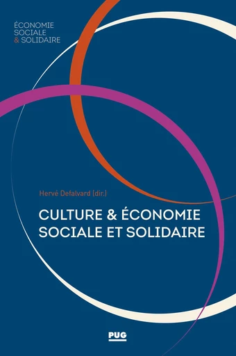 Culture et économie sociale et solidaire - Hervé Defalvard - PUG - Presses universitaires de Grenoble