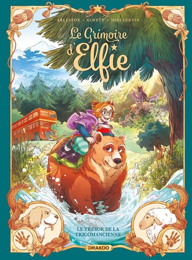 Le Grimoire d'Elfie - Tome 4 - Le Trésor de la tricomancienne - Audrey Alwett, Christophe Arleston - Drakoo