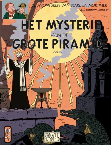 Het Mysterie van de grote pyramide deel 2 - Edgar P. Jacobs - Standaard Uitgeverij