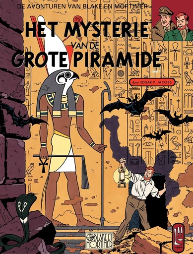 Het Mysterie van de grote pyramide deel 1 - Edgar P. Jacobs - Standaard Uitgeverij