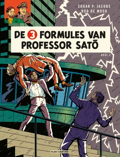 De 3 formules van Professor Sato deel 2 - Edgar P. Jacobs - Standaard Uitgeverij