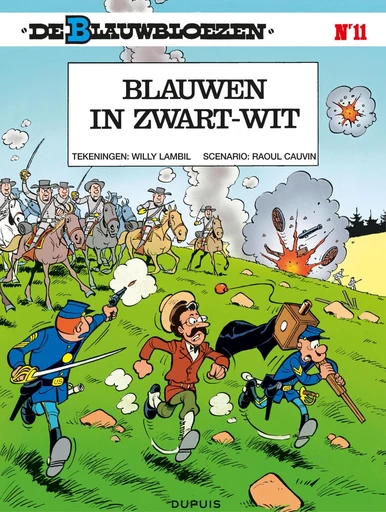 Blauwen in zwart-wit - Raoul Cauvin - Standaard Uitgeverij