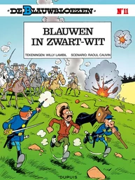 Blauwen in zwart-wit