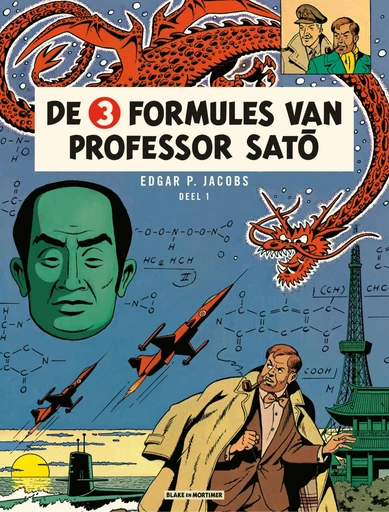 De 3 formules van Professor Sato deel 1 - Edgar P. Jacobs - Standaard Uitgeverij