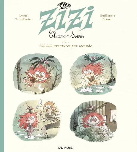 Zizi chauve-souris - Tome 2 - 700 000 aventures par seconde -  Lewis Trondheim - Dupuis