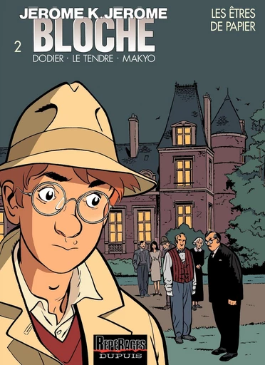 Jérôme K. Jérôme Bloche - Tome 2 - Les êtres de papier -  Makyo, Serge Le Tendre - Dupuis